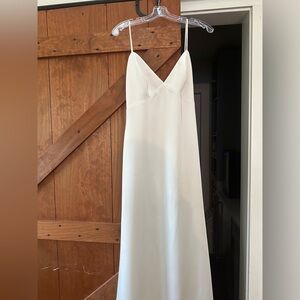 Gorgeous designer white gown!